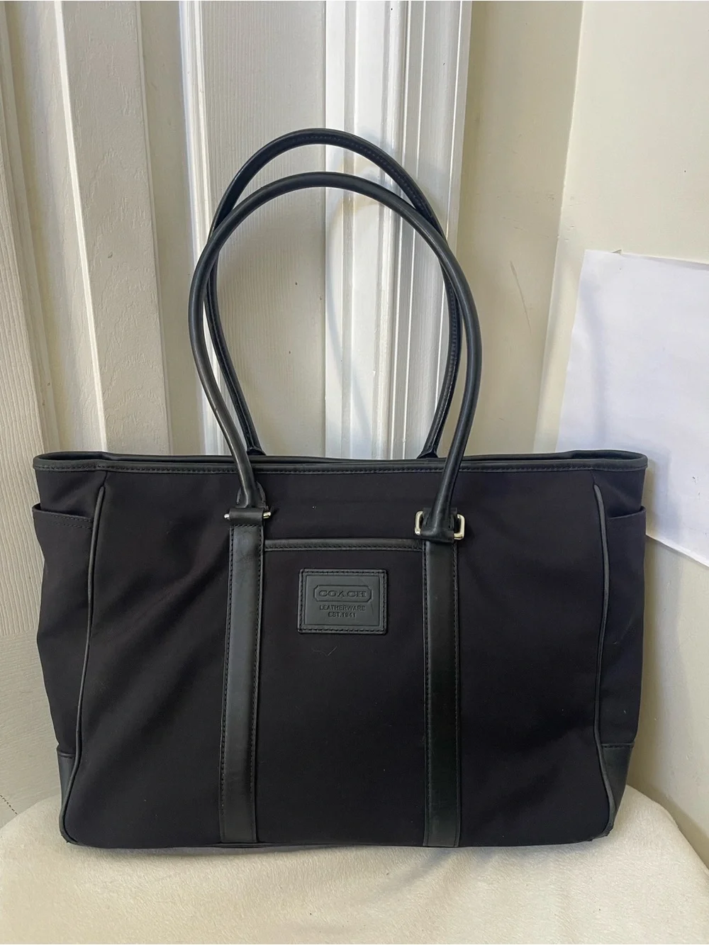 Coach Hampton weekender Canvas Tote bag